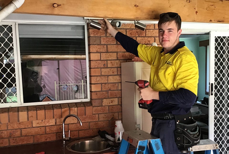 Residential electrician
